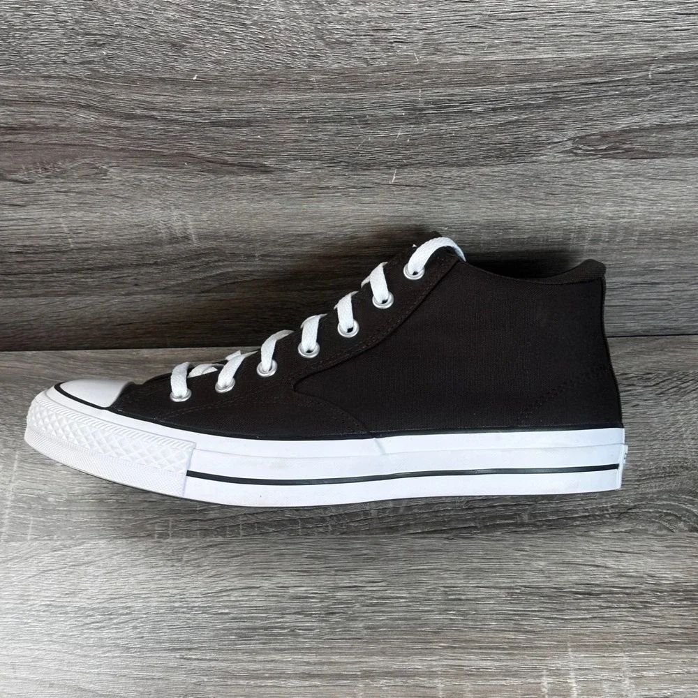 Converse Malden Street Mid Mens 11.5 Fresh Brew Brown Canvas Sneakers A11708F